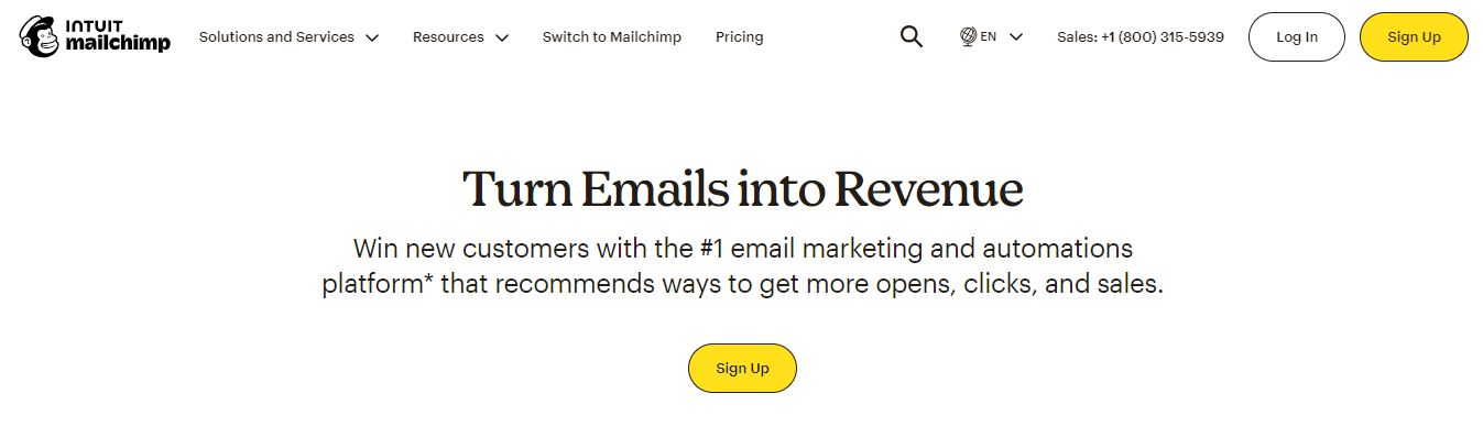 MailChimp - email design tools