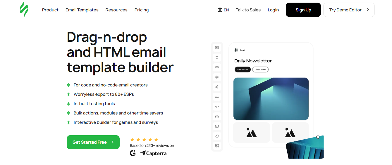 Stripo - email design tools